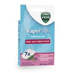 Vicks VapoPads Rosemary & Lavender - Pads with Essential Oils - Pack of 7 - Compatible with our Humidifiers, Inhalers & Diffusers - Suitable for Colds, Congestion - Releases Soothing Vapours - VBR7