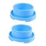 Mipcase 2pcs Outdoor Dog Water Bowl Puppy Dog Bowls Outdoor Dog Bowl Dog Bowl Plastic Dog Bowl Pet Feeding Dish Pet Feeding Bowls Water Feeder Pet Bowl Cat Bowl Feed Water Drinks