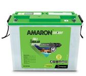 Amaron AAM-CR-AR200TT54 200 AH Lead Acid Battery, White and Green