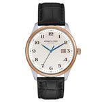 Kenneth Cole New York Men Analog Japanese Quartz Watch with Leather Strap KC51049003