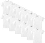 Gildan DryBlend T-Shirt, Style G8000, Multipack, White (12-Pack), Small