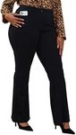 Wrinkle-Free Stretch Dress Pants Pl