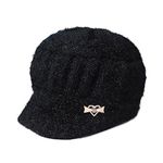 Black of Friday Sale Deals Ladies Warm Winter Hat Mens Chunky Beanie Hat Cotton Jersey Hats Women Black Wool Hat Women Ladies Green Bobble Hat Limited Time Deals