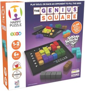 Genius Square Puzzle Game – Family Board Game for All Ages