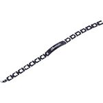 The Bae Gift Bracket Rakhi With Name | With Name Customization | Rakhi For Brothers | Best Raksha Bandhan Gift | Name Rakhi For Bhaiyya (Black)