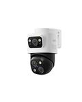 eufy PoE Bullet-PTZ Cam S4, NVR Add On Cam, 24/7 Recording, 4K UHD Triple Lens, 122° FOV, 360° Pan and Tilt, 8× Hybrid Zoom, AI Tracking, Red and Blue Light, Color Night Vision, PoE Plug and Play