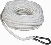 Seasense Hollow Braid Anchor Line Polypropylene, 1/4-Inch X 50-Feet