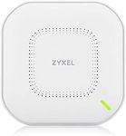 Zyxel True WiFi 6 AX3000 Multi-Gigabit Business Access Point | 2.5G Uplink & 1 GbE Passthrough | Mesh, Seamless Roaming, Captive Portal | Hybrid Cloud | POE+ Support | AC Adapter Included | NWA210AX