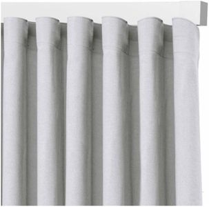 Generico BINARO PER TENDE, INTERAMENTE ALLUMINIO, MONTAGGIO A SOFFITTO, MOVIMENTO MANUALE, ONDE COSTANTI, LUNGHEZZA FINO A 350, ALTO 2,6 CM, PIù COLORI DISPONIBILI. (BIANCO, L.200)