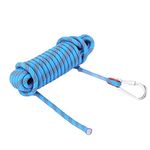 Rock Climbing Rope, 12mm Heavy Duty Home Fire Emergency Escape Rope Paracord Panchute Corad 10M 20M Safety Rope for Hiking Caving Camping Rescue Exploration Mountaineering(20m)