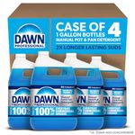 Dawn Professional Pot and Pan Detergent, Regular Scent, 1 Gallon (Case of 4)