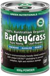 Green Nutritionals Australian 100% Organic Barleygrass 600g powder GMO Free