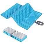 REDCAMP Foam Hiking Seat Pad, Foldable Z Ultralight Sitting Pad for Camping Backpacking Stadium Outdoor, Blue 1pc