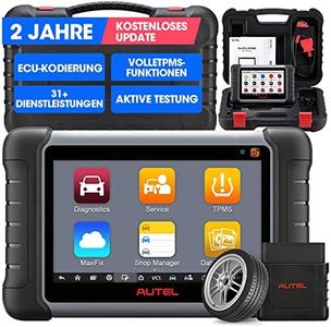 Autel MaxiPRO MP808S-TS Diagnosegerät Scanner 2023 Neueste mit 2 Jahre Update, ECU-Codierung, Full TPMS Lösung, 31+ Dienstleistungen, Active Test, OE Full Diagnose, TPMS Sensor Programmierung