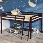 VINGLI 47'' Tall Junior Low Loft Be