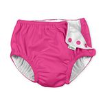 i play. by green sprouts Baby Snap Reusable Swim Diaper, Hot Pink, 24mo