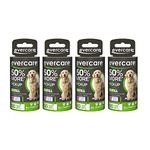 Evercare Pack of 4 Pet Extreme Stick Plus Lint Roller Refill Rolls, 240 Sheets Total (60 Sheets Each)