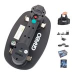 Grabo Electric Vacuum Suction Cup Lifter for Granite Tiles Wood Glass Heavy Lifting Tool with Srong Foam Seals