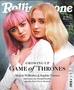 Rolling Stone Magazine - Game Of Thrones (April 2019) Maise Williams & Sophie Turner Cover The Pentagon Money Pit The Tragedy Of Li'L Peep [Single Issue Magazine]