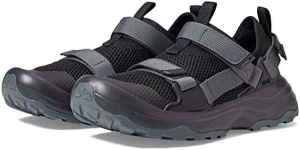 Teva Men's Outflow Universal Water Sneaker, Black, US 10.5