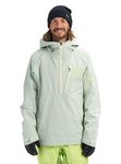 Burton Men's AK Gore-Tex Velocity Anorak, Aqua Gray, X-Large