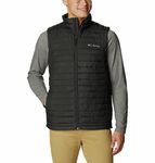 Columbia Mens Silver Falls Vest, Black, L