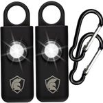 Self Defense Siren. Personal Alarm. Emergency Keychain for Teens, Children and Elderly. Comes with Lanyard and Carabiner by Spartan Defense 2 Units