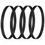 Belts for Hoover Vacuum 562289001 AH20065, Ancable 4Pack Replacement Vacuum Cleaner Flat Belt 12.8x457 for Hoover Windtunnel T-Series UH70200 UH70130 UH70205 UH70210 UH71214 UH72600 UH70900 UH70905