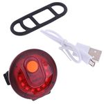 SHIVEXIM Bike Tail Led Light Night Safety Warning Lamp Rechargeable USB Outdoor Led Rear Break Light,