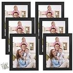 Giftgarden 6x8 Picture Frames Black