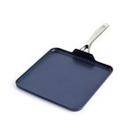 Blue Diamond Open Square Griddle, 11-Inch