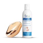 Dr Foot Callus Remover Gel Helps to Remove Calluses and Corns - 100ml & Dr Foot Glass File Callus Remover | For Feet, Dead Skin, Callus Remover - ROSE GOLD