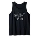 Cape Cod Vacation Shark product Tank Top