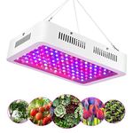 Plant Grow Light, Grow Light Strip, 1200W LED Plant Grow Light, Full Spectrum Double Chips Plant Lamp for Indoor Plants Veg, Garden Greenhouse Seeding Hydroponic, 120LEDs 100-240V