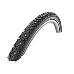 Schwalbe Winter, 700x35C, Wire, Clincher, KevlarGuard, Studded, Reflex, 50TPI, 35-85PSI, Black