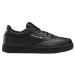 Reebok Unisex-Kids Club C Sneaker, Black/Charcoal-Int, 7 M US Big Kid