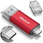 THKAILAR USB C Memory Stick 128GB, USB Stick 2 in 1 USB 3.1 Flash Drive Type-C USB Key OTG Pendrive Thumb Drive for Android Phones/Tablets/Macbook Pro/PC