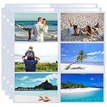 20 Pack 4x6" Photo Album Refill Pag