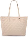 Montana West Quilted Handbag for Women Tote Purse Shoulder Bag Large Fashion Hobo Purse MWC-084BKH