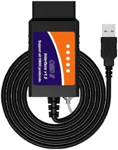 OBDMONSTER ELM327 FORScan OBD2 USB Adapter for Windows, ELMconfig Scanner with MS CAN/HS CAN Switch for F150 F250 Car and Light Truck, Diagnosis on Windows with V1.5 PIC18F25K80 Chip