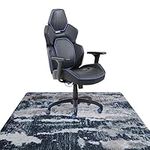 Enyhom Office Chair Mat, 90 x 120 cm Non-slip Carpet Protector Chair Mat Rectangular Floor Mat for Office Chair Durable Gaming Computer Rolling Chair Mat for Home Hardwood Tile