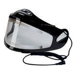 HJC Electric Shield Symax Snow Racing Snowmobile Helmet Accessories - Color: Clear