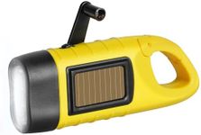 SEANCHEER Hand Crank Solar Powered 