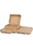 K K Industrial Multipurpose Brown Cardboard Box for Packing, Packing Material, E-Flute Packing Flat Corrugated Boxes 7.25x6x1.75 Inch 3 Ply Boxes for online Selling/E-commerce Shipping (Pack of 50)