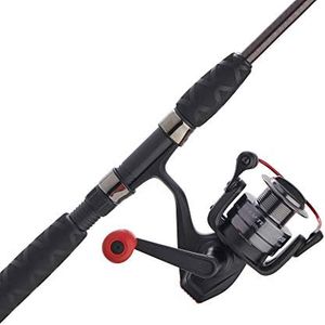 Shakespeare Ugly Stik 7’ Ugly Tuff Spinning Fishing Rod and Reel Spinning Combo, Ugly Tech Construction with Clear Tip Design, Size 35 5 Ball Bearing Conventional Reel