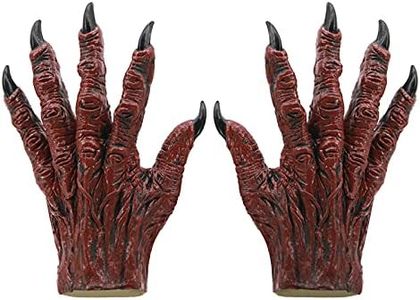 Scary Monster Glove Halloween Theme Party Horror Evil Ghost Costume Latex Paw Gloves Cosplay Supply for Men Women