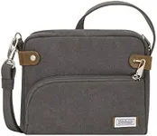 Travelon Anti-Theft Heritage Cross Body Travel Totes, Pewter