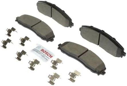 BOSCH BC1691 QuietCast Premium Ceramic Disc Brake Pad Set - Compatible with Select Ford F-250 Super Duty, F-350 Super Duty, F-450 Super Duty; REAR