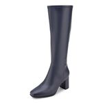 Aerosoles Women's Micah Knee High Boot, Navy, 12