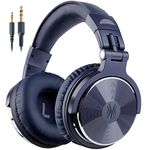 OneOdio Pro-10 Over Ear Wired Headphones for School Studio Monitor & Mixing DJ Stereo Headsets with 50mm Neodymium Drivers, 3.5mm/6.35mm Jack for AMP Computer Recording Phone Piano Guitar Laptop